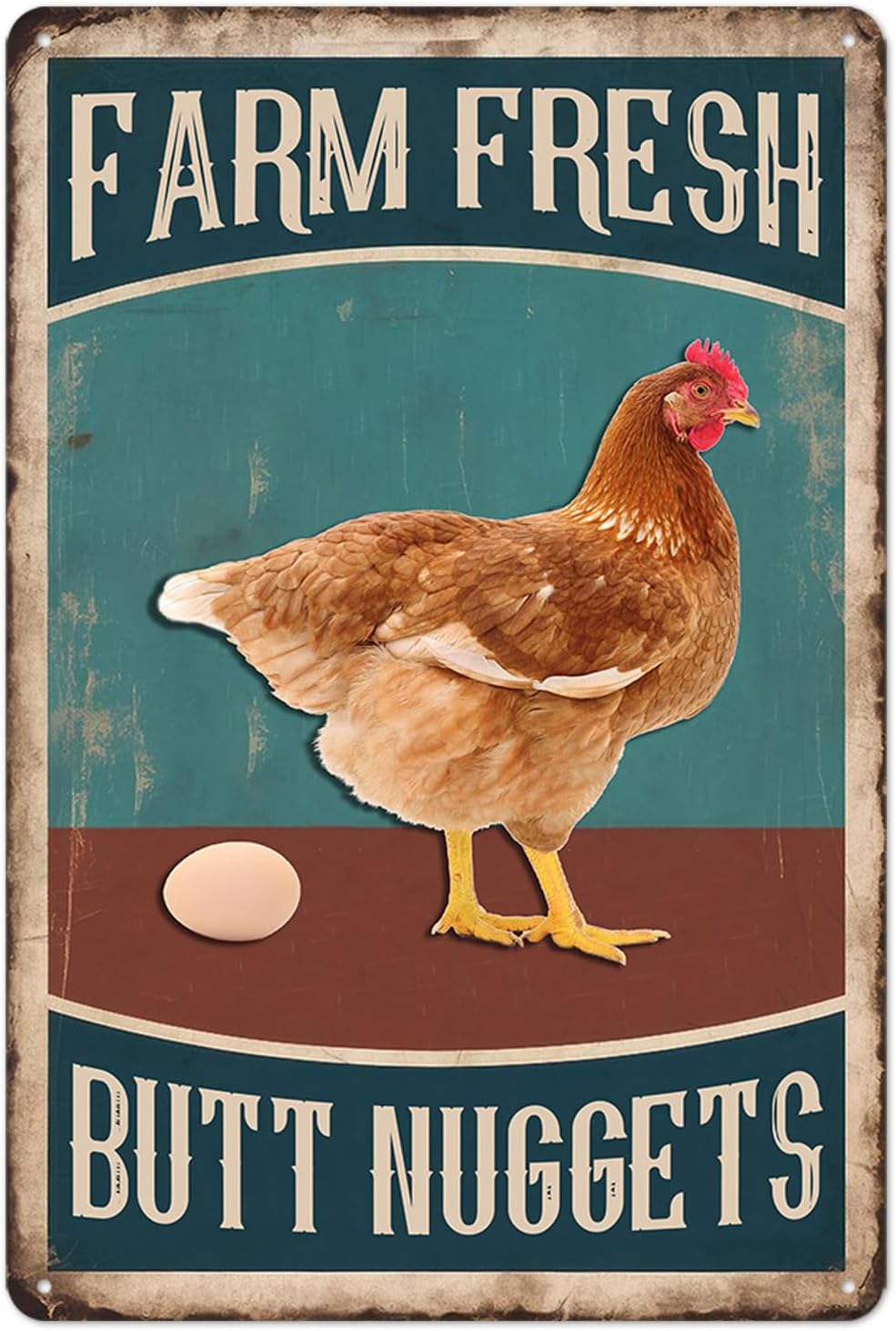 Outdoor Furniture Metal - Chicken Coop Metal Signs for Outdoor,
