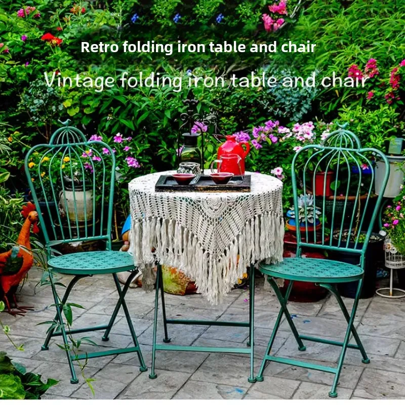 Outdoor Courtyard Garden Chair - Outdoor Furniture Metal Chairs ulasan dan harga