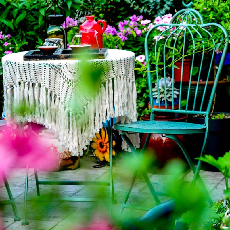 Outdoor Courtyard Garden Chair - Outdoor Furniture Metal Chairs ulasan dan harga