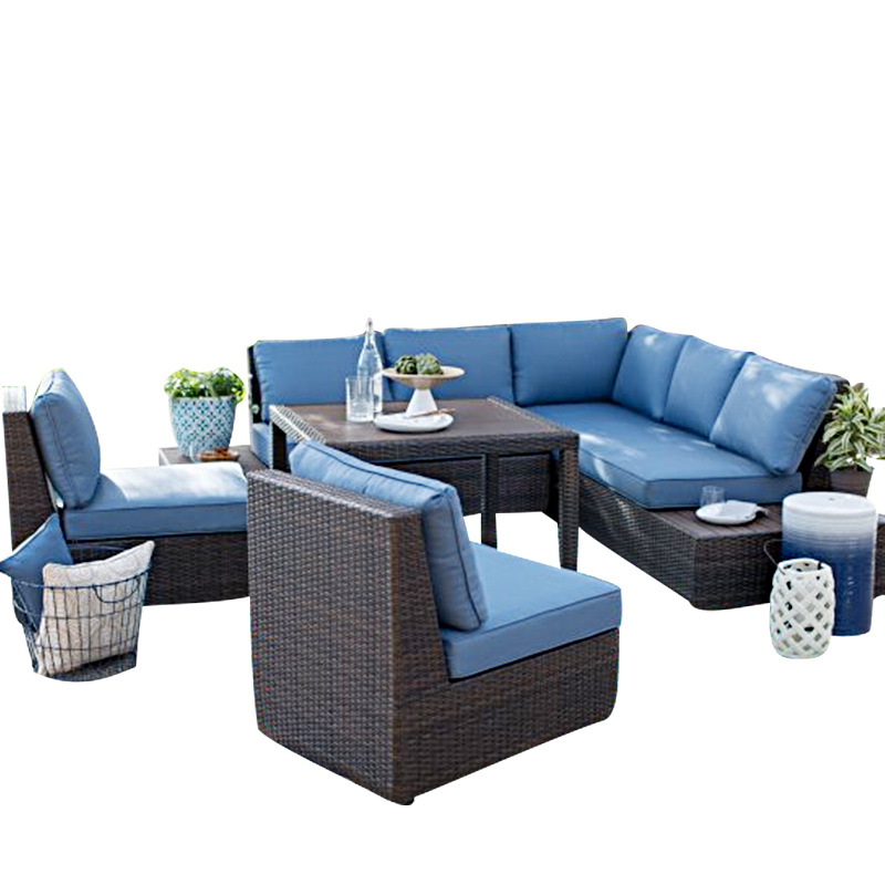 Outdoor Sofa Courtyard Rattan  - Outdoor Furniture Metal Chairs ulasan dan harga