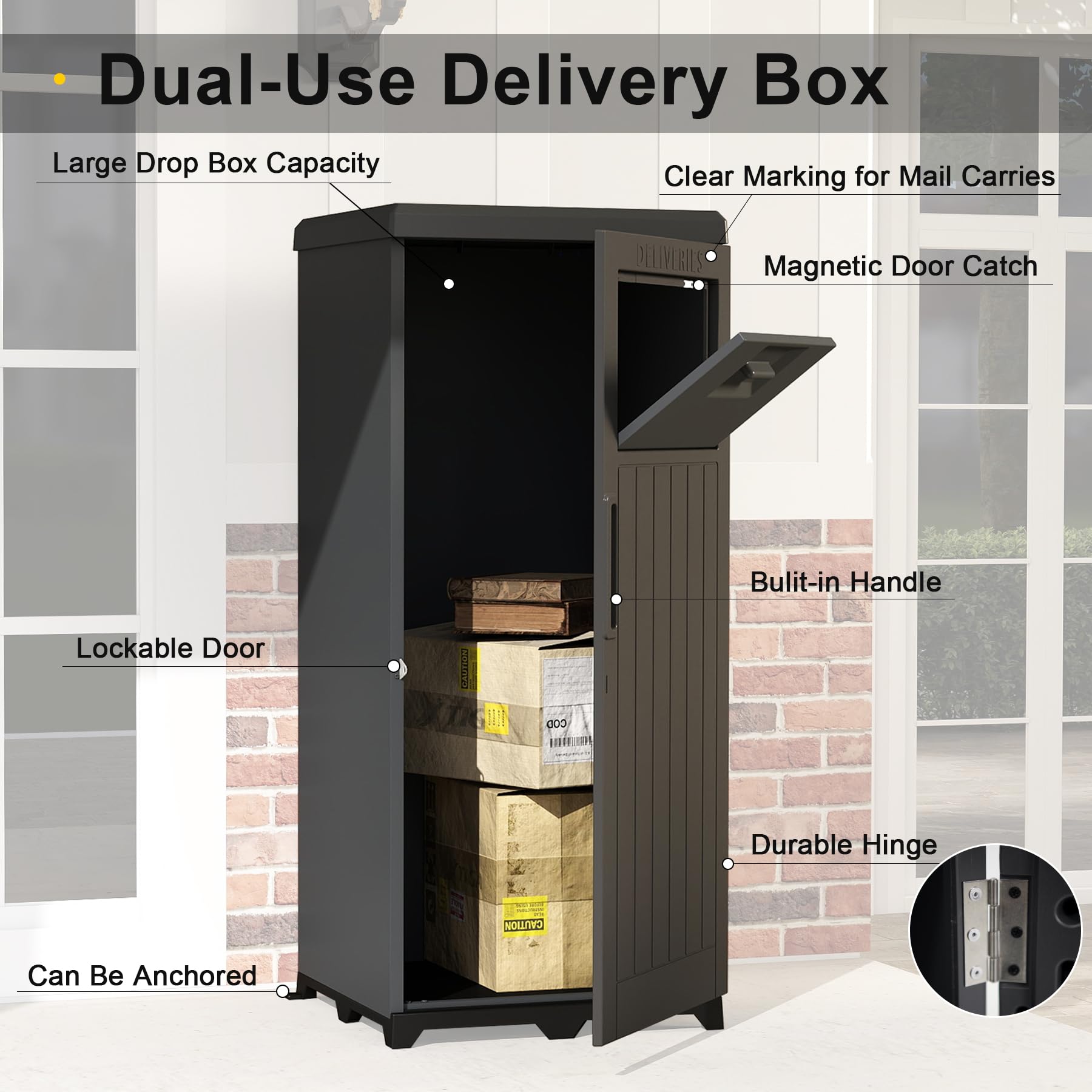 Outdoor Large Parcel Delivery  - Outdoor Furniture Metal ulasan dan harga