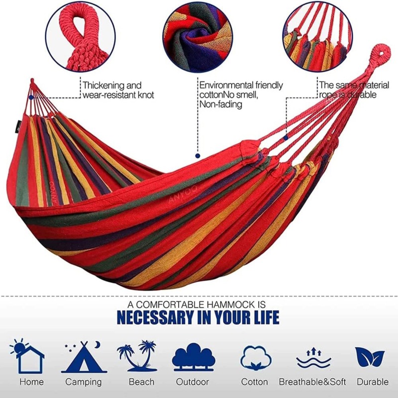 Hammock Leisure  Durable Singl - Outdoor Daybed Furniture ulasan dan harga